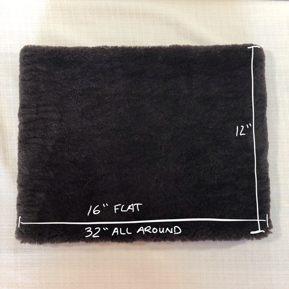 Soft fake fur collar - Picture 4 of 4